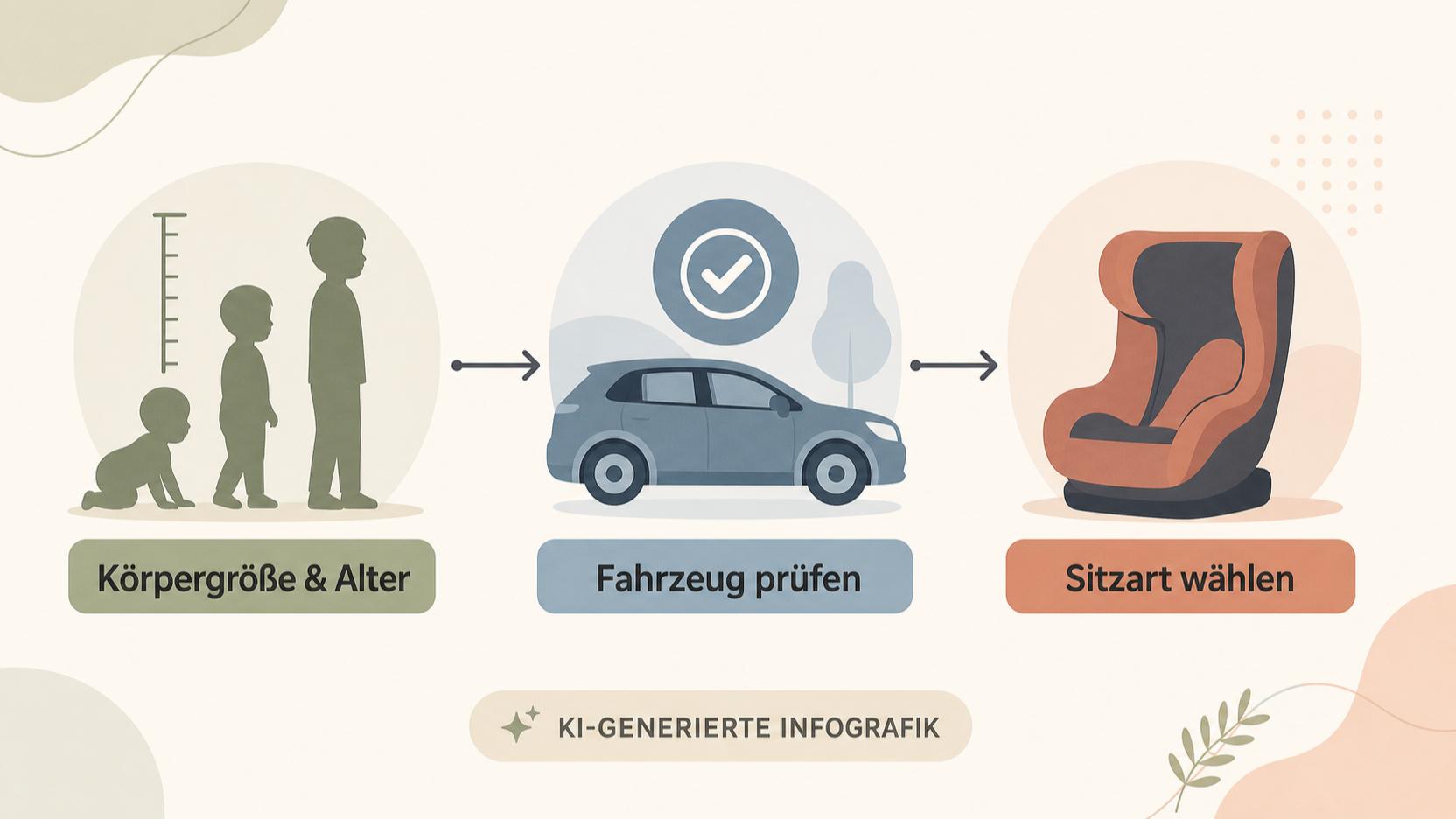 Redaktionelle Illustration zu Beste Baby-Ausstattung für Familien: Kinderwagen, Kindersitze und mobile Lösungen passend auswählen